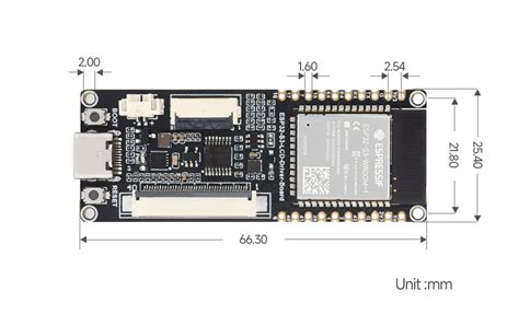 ESP32-S3 RGB LCD Driver Board, 32-bit 240MHz LX7 Dual-Core Processor ...