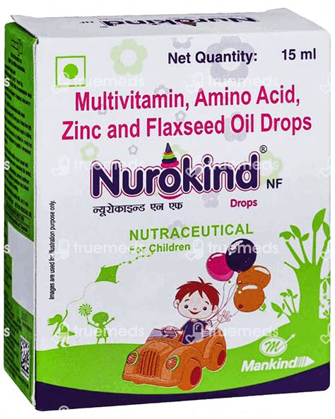 Nurokind Nf Drops 15 Ml - Uses, Side Effects, Dosage, Price | Truemeds