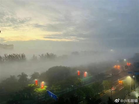 “回南天”来了，早晨的深圳藏在了云雾里！强冷空气明天就到，这次能入冬吗？_腾讯新闻