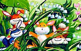 Image result for French Bunny Wall Art