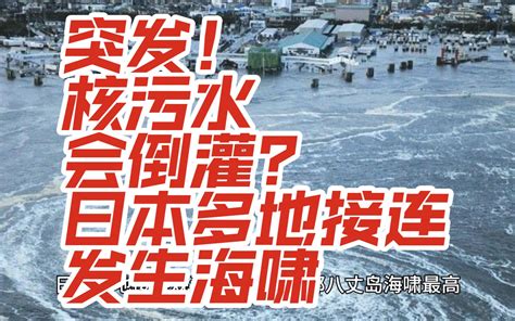 【补档】突发！核污水会倒灌？日本多地接连发生海啸【科普一下】2023年12月3日 - 哔哩哔哩