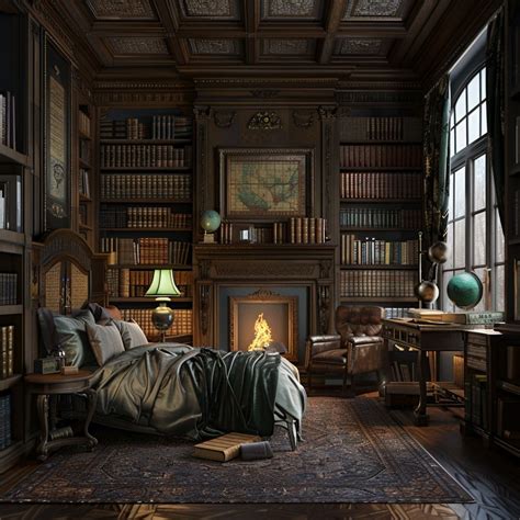 Top 18 Dark Academia Interior Design Ideas: Elevate Your Home with ...