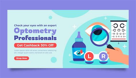 Handgezeichnete Optiker-Vorlage | Kostenlose Vektor