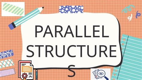 Image result for Use Parallel Structures
