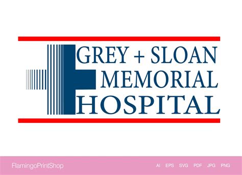 Anatomy Grey Sloan Memorial Hospital Greys Anatomy Logo SVG | Etsy