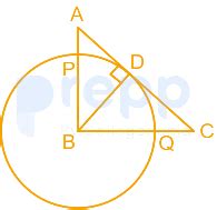Finding Circle Radius in Right Triangle using Perpendicular