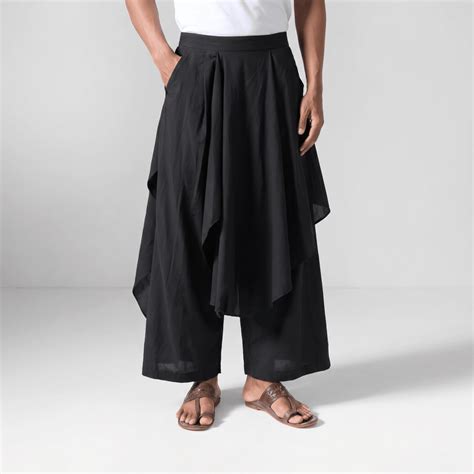 Draped Pants Black Men – Naymish Designs