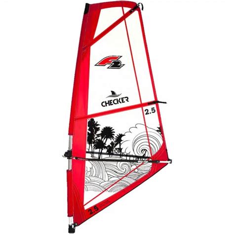 F2 Checker Unisex Complete Rigg Red | Fun-Sport-Vision