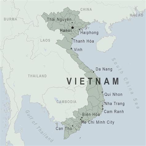 Vietnam Map