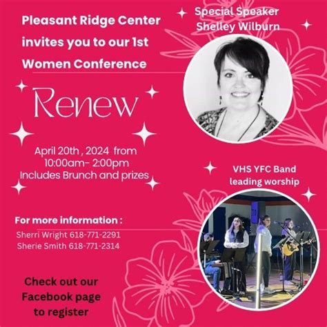 Women Conference , 495 Pleasant Ridge Road, Vienna, 20 April 2024 ...
