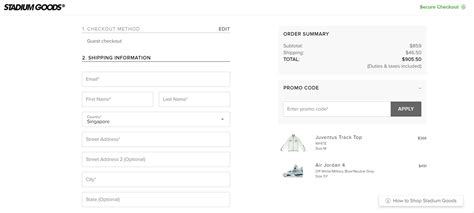 Free Shipping Stadium Goods Promo Code in Singapore February, 2026