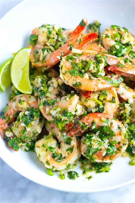 Cilantro Lime Butter Shrimp Recipe