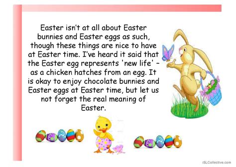 EASTER FACTS general readin…: English ESL powerpoints