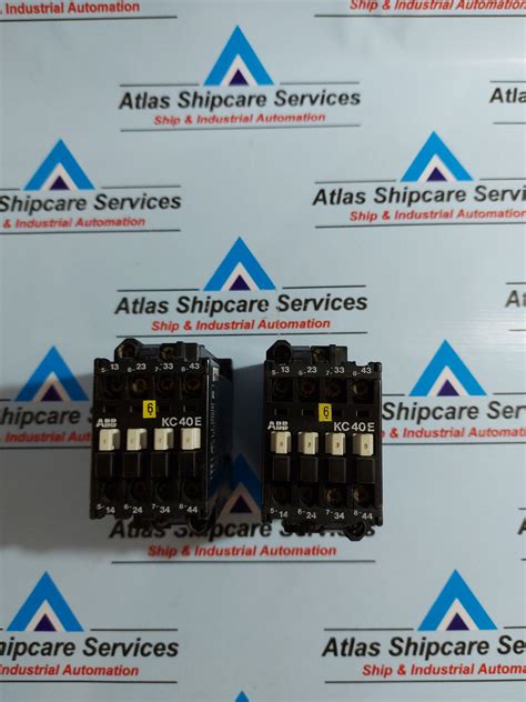 ABB KC 40E MINI CONTACTOR RELAY 24VDC – Atlas Shipcare Services