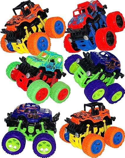 TRUVENDOR ENTERPRISES™ 4WD Mini Monster Trucks Friction Powered Cars ...