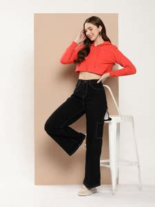 HERE&NOW Full Sleeve Solid Women Sweatshirt - Buy HERE&NOW Full Sleeve ...