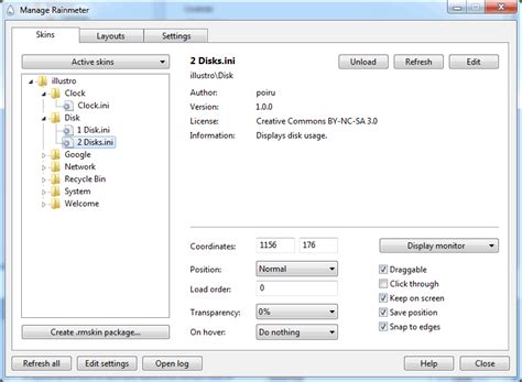 Rainmeter Widgets 的图像结果