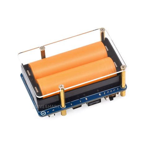 UPS HAT for Raspberry Pi with 21700 Batteries - 5V UPS Expansion Board ...
