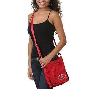 NCAA Ohio State Buckeyes Grommet Cross Body Purse : Amazon.in: Sports ...
