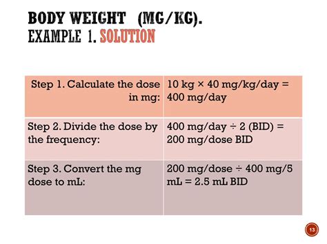 PPT - Pediatric Medication Dosage Calculations: A Comprehensive Guide ...