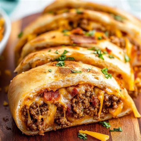 Garbage Bread with Ground Beef & Bacon | Recipe | Garbage bread ...