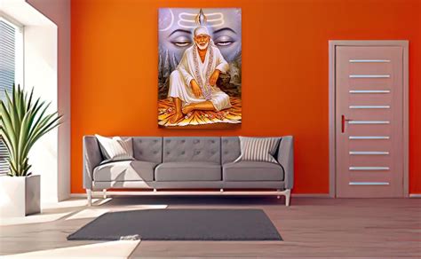 Buy British Terminal Shirdi Saibaba Wallpapers Fully Waterproof Vinyl ...