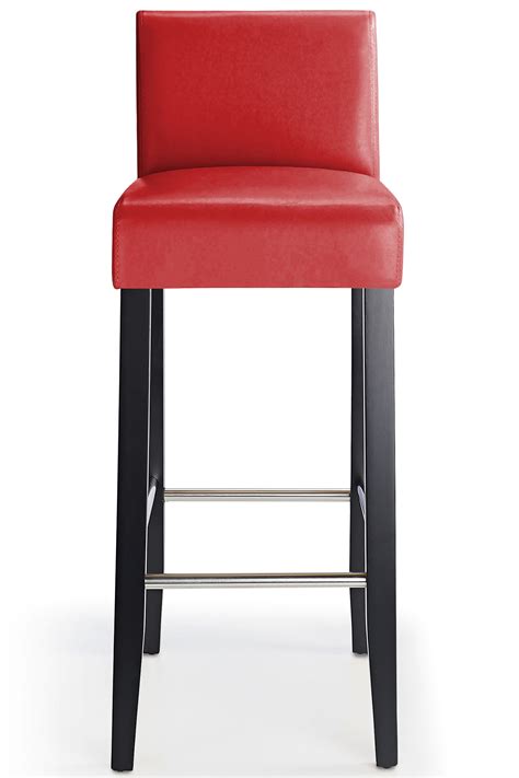 Steffano Bar Stool Red