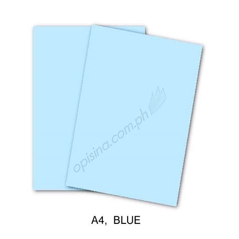 ADVANCE/ HANS COLORED BOND S16 (56GSM), A4, BLUE | Office Basics