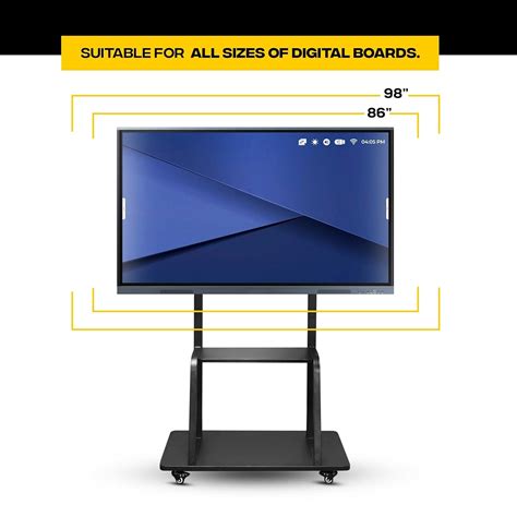 Metal Floor Digital Board Stand by AIWaft – Edusquadz