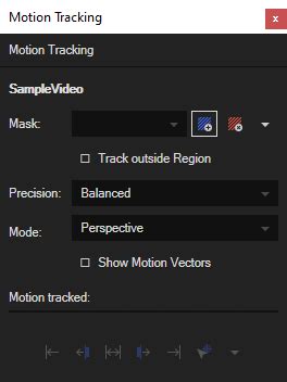 Video Tracking 的图像结果