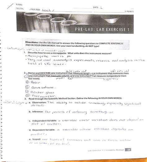 Pre lab exercise 1 - NAME SL ( l l L DATE·