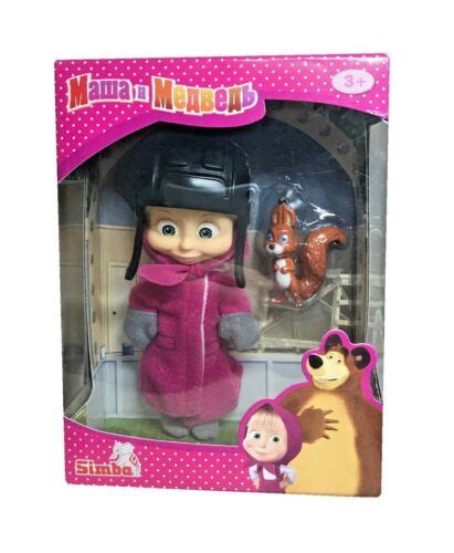 Buy Masha and the Bear | Masha pilot and squirrel SIMBA Juguete masha y ...