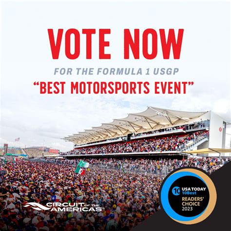 Reminder to vote! We're nominated for Best Motorsports Race by USA ...