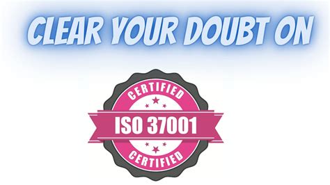 All you need to know about ISO certification 37001