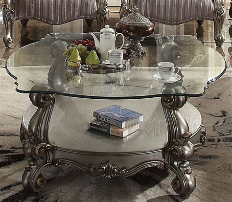 15 The Best Discover the Timeless Charm of Aged Gold Leaf Coffee Tables