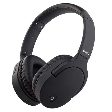 groov-e Zen Wireless Headphones with Active Noise Cancelling,Black ...