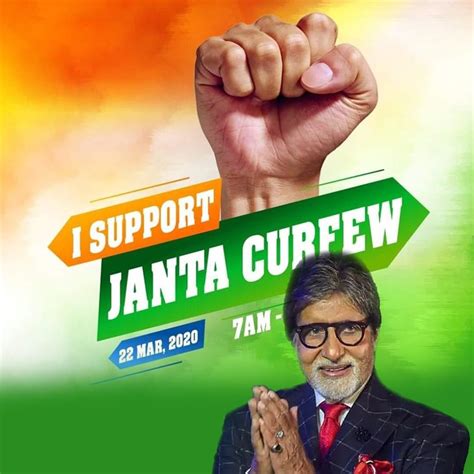 Amitabh Bachchan shares plan for janta curfew, will clap and blow conch ...