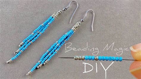 Image result for Seed Bead Earring Projects Tutorial