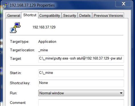 Image result for Putty Command Line Options