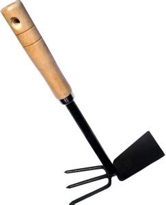Dabster 2 in 1 Double Hoe Gardening Tool with Wooden Handle Garden Tool ...