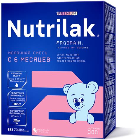Детская смесь Nutrilak Premium 2 | Nutrilak