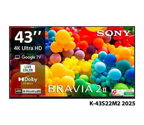 Sony 43 inch Bravia S22M2 LED Google TV 2025 : Specs & Review