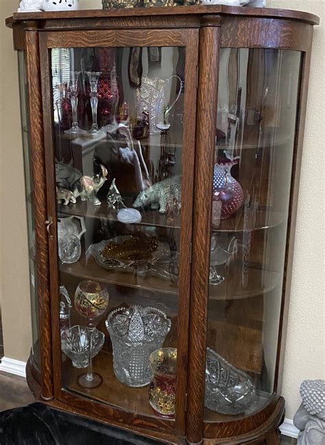 Vintage/Antique Curio Cabinet with Broken Glass - What Would You Do ...