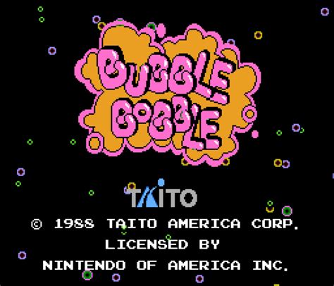 Bubble Bobble Taito