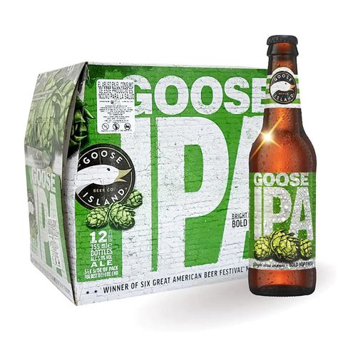 Cerveza Goose Island Ipa 12 Botellas 355 ml C/u Goose Island Cerveza ...