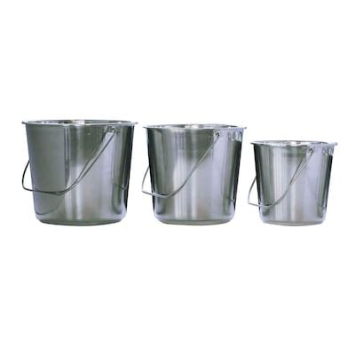 Stainless steel Buckets at Lowes.com