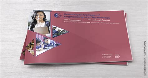 Engineering College Brochure Design Bangalore, Hyderabad, India ...