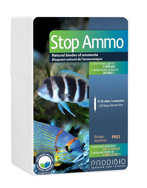 Buy Prodibio Stop Ammo Pro, Ammonia Neutralizer, Freshwater/Saltwater ...