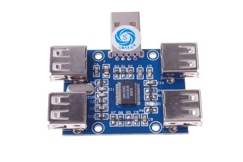 SMAKN USB HUB 5V USB 2. 0 Hub Concentrator 4-Female USB Expansion ...