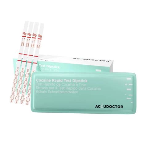 Buy 10 Accudoctor Drug Rapid Test Cocaine COC in Urine Tests for Drugs ...